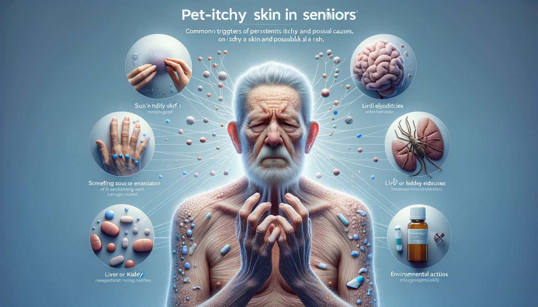 What Are The Causes Of Persistent Itchy Skin In Seniors Without A Rash?